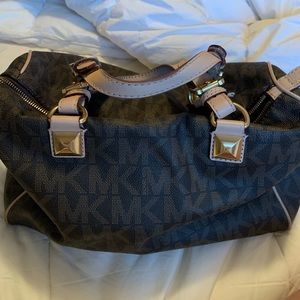 Michael Kors monogram satchel